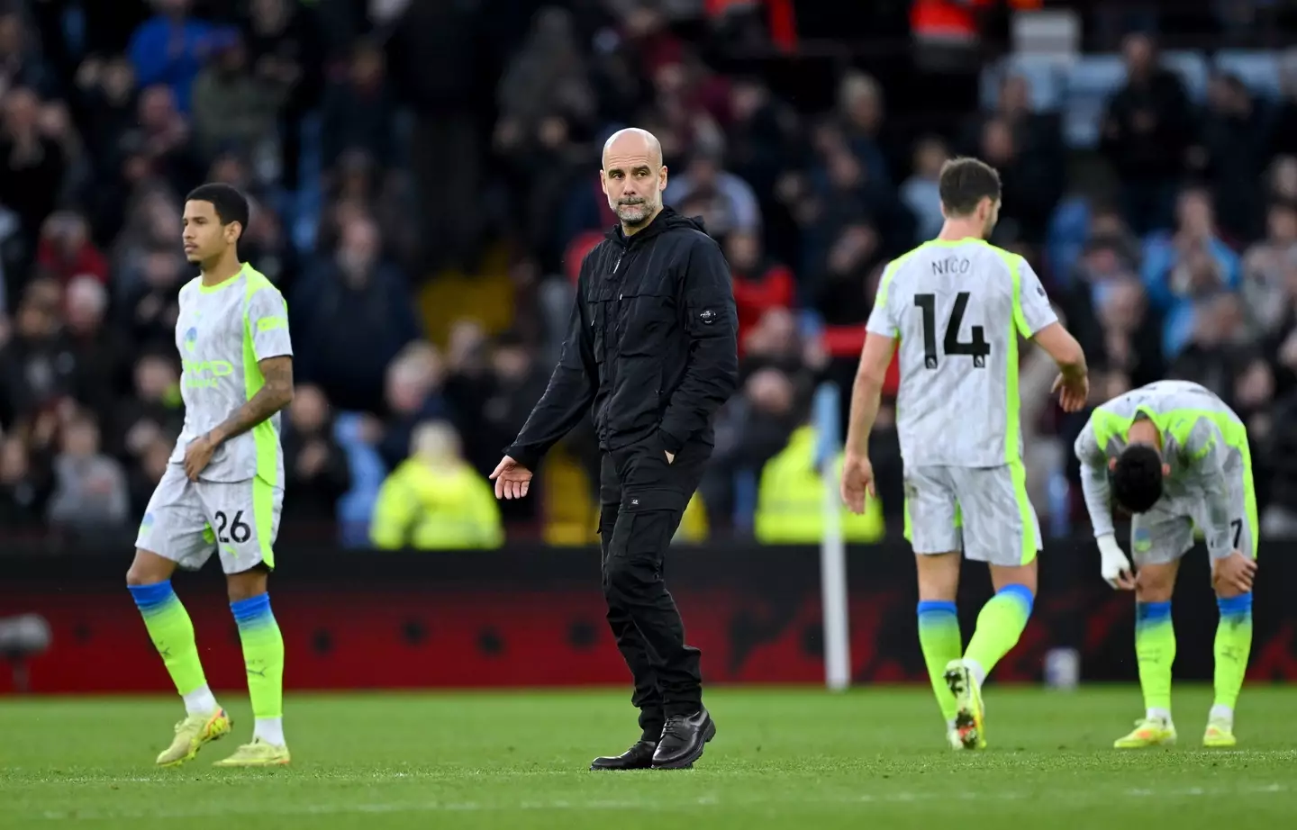 Manchester City lost 1-0 to Aston Villa at the weekend (Image: Getty)