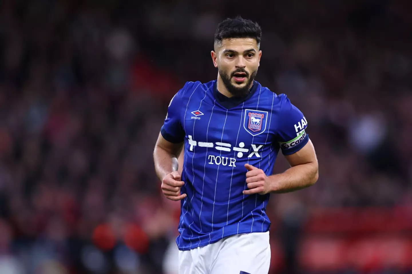 Sam Morsy chose not to wear the armband against Nottingham Forest (Image: Getty)