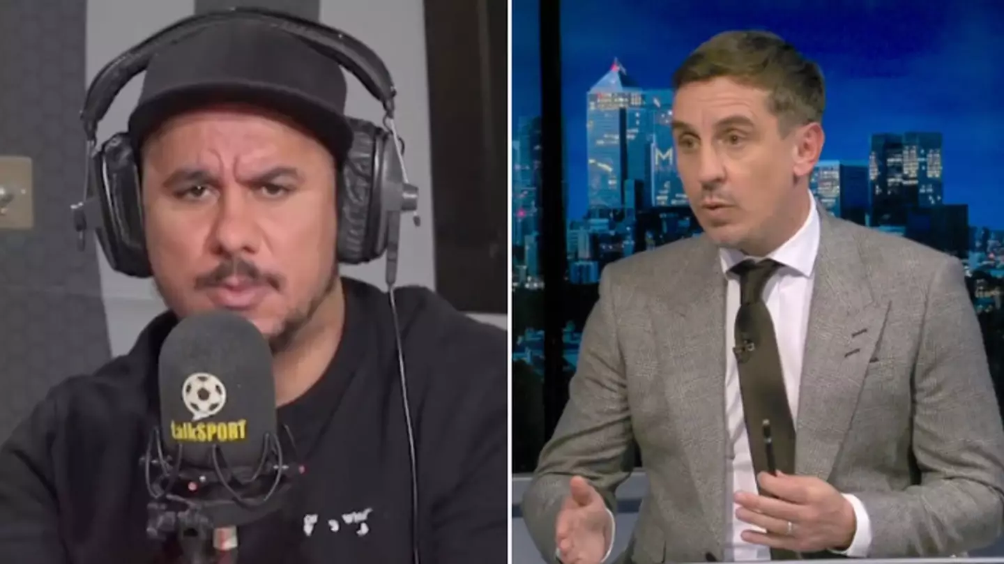 Gabby Agbonlahor hits back at Gary Neville after his criticism of former Tottenham duo Jermaine Jenas and Jamie O'Hara