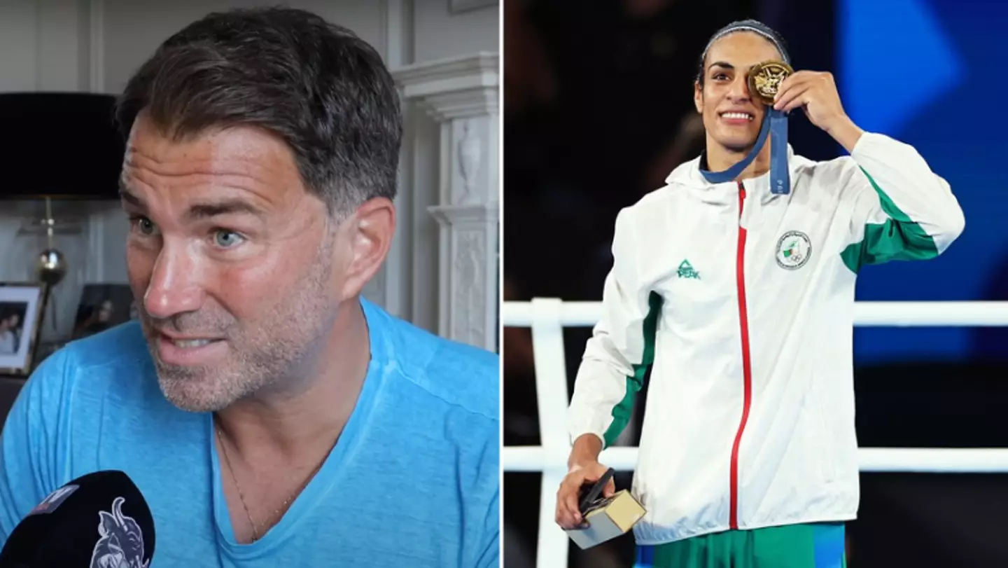 Eddie Hearn responds to whether or not he’d sign Imane Khelif after Olympics gender eligibility row