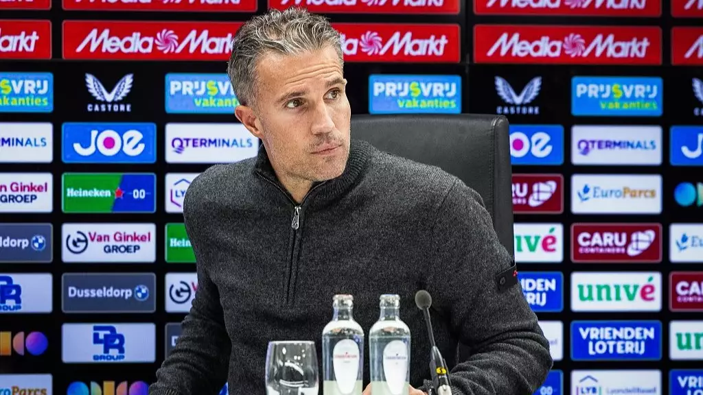 Robin van Persie speaks out after Raheem Sterling banned from Feyenoord training