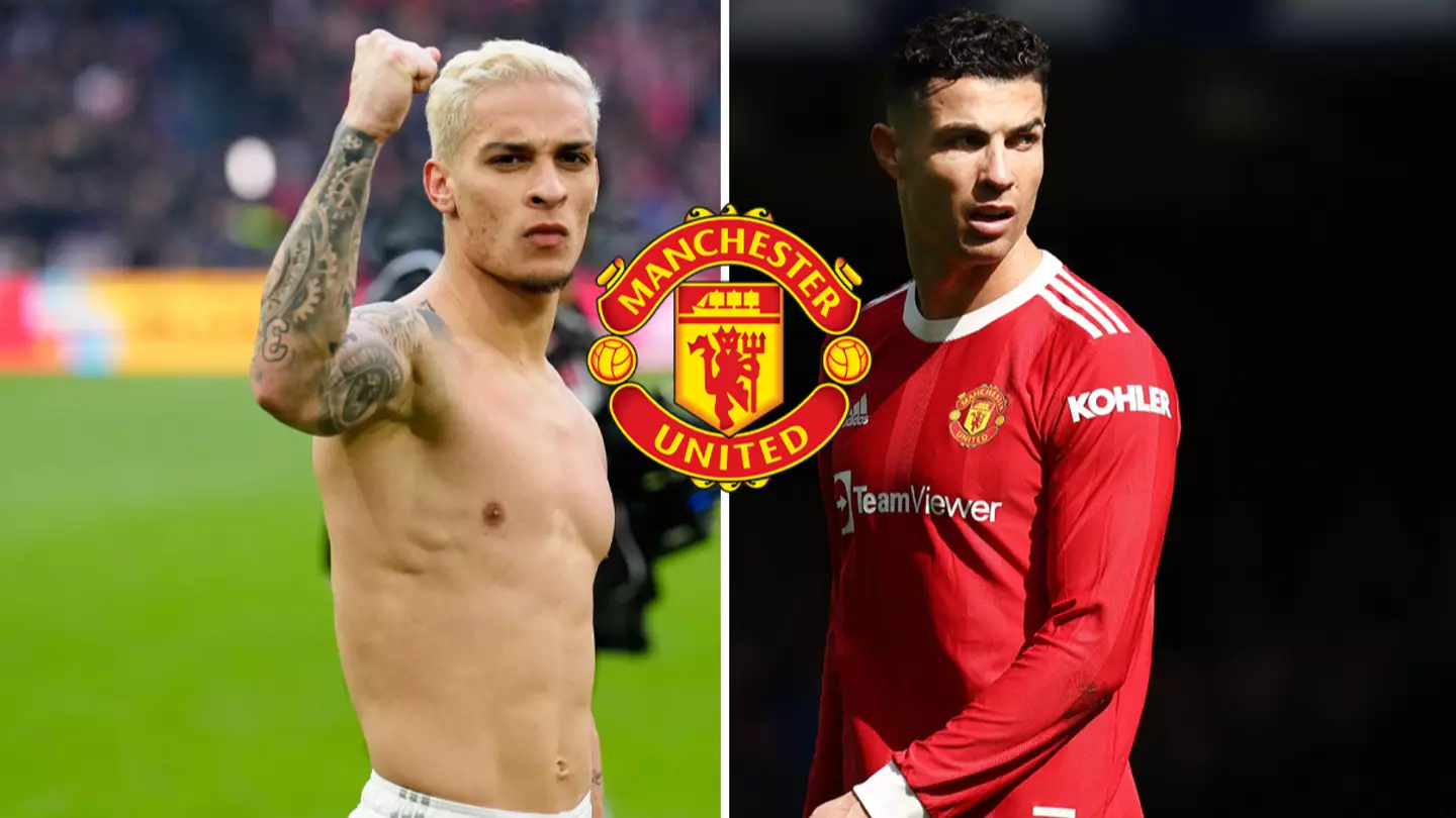 Erik Ten Hag Wants To Replace Cristiano Ronaldo With Ajax's Antony if He Leaves Manchester United