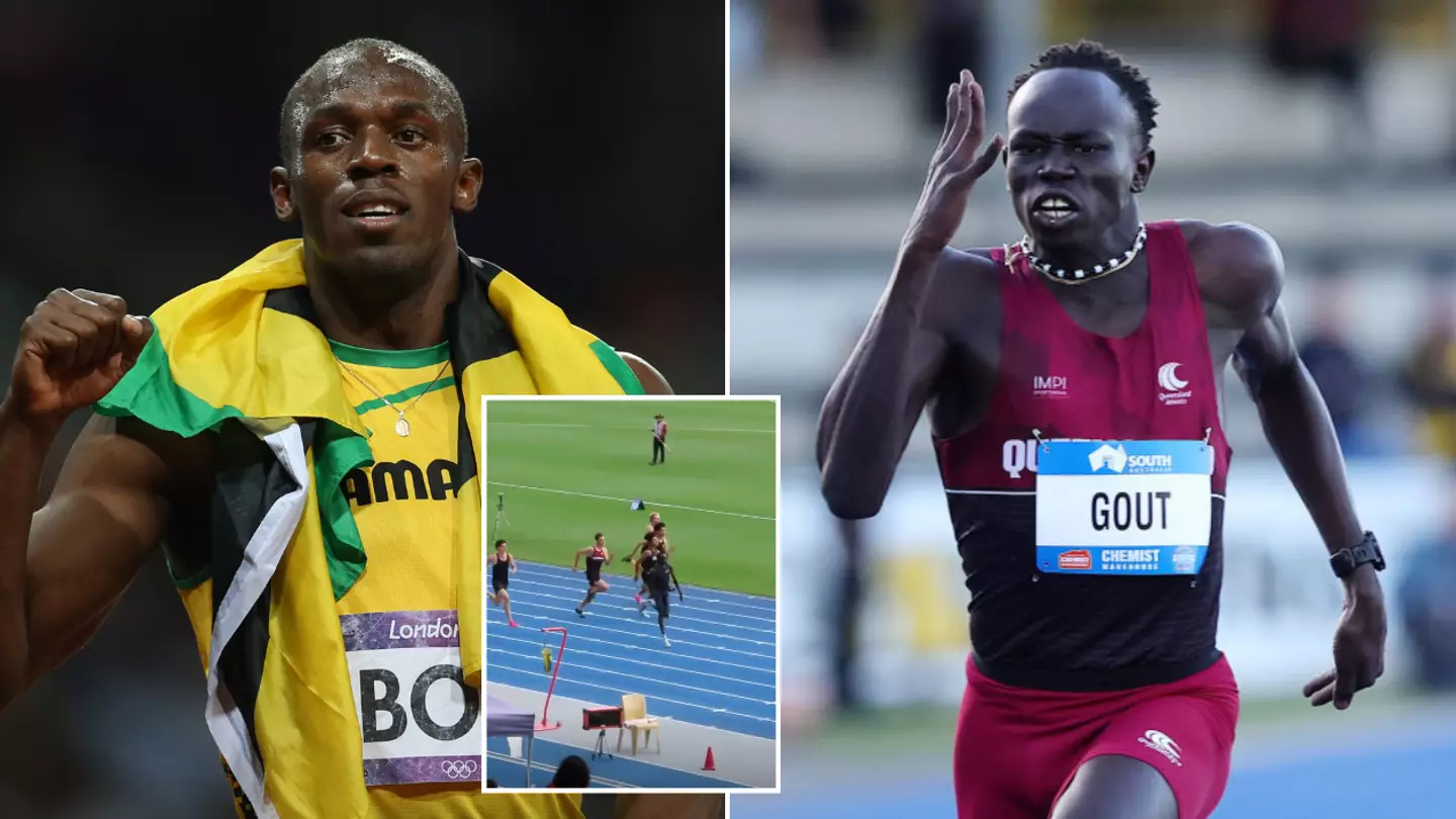 Viral 16-year-old sprinter Gout Gout gave the coldest response when asked if he's the next Usain Bolt