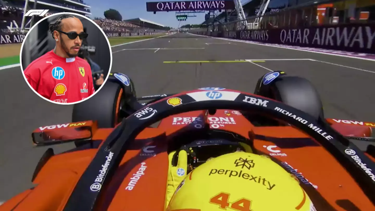 F1 fans are saying the same thing as onboard lap of Lewis Hamilton at Silverstone goes viral