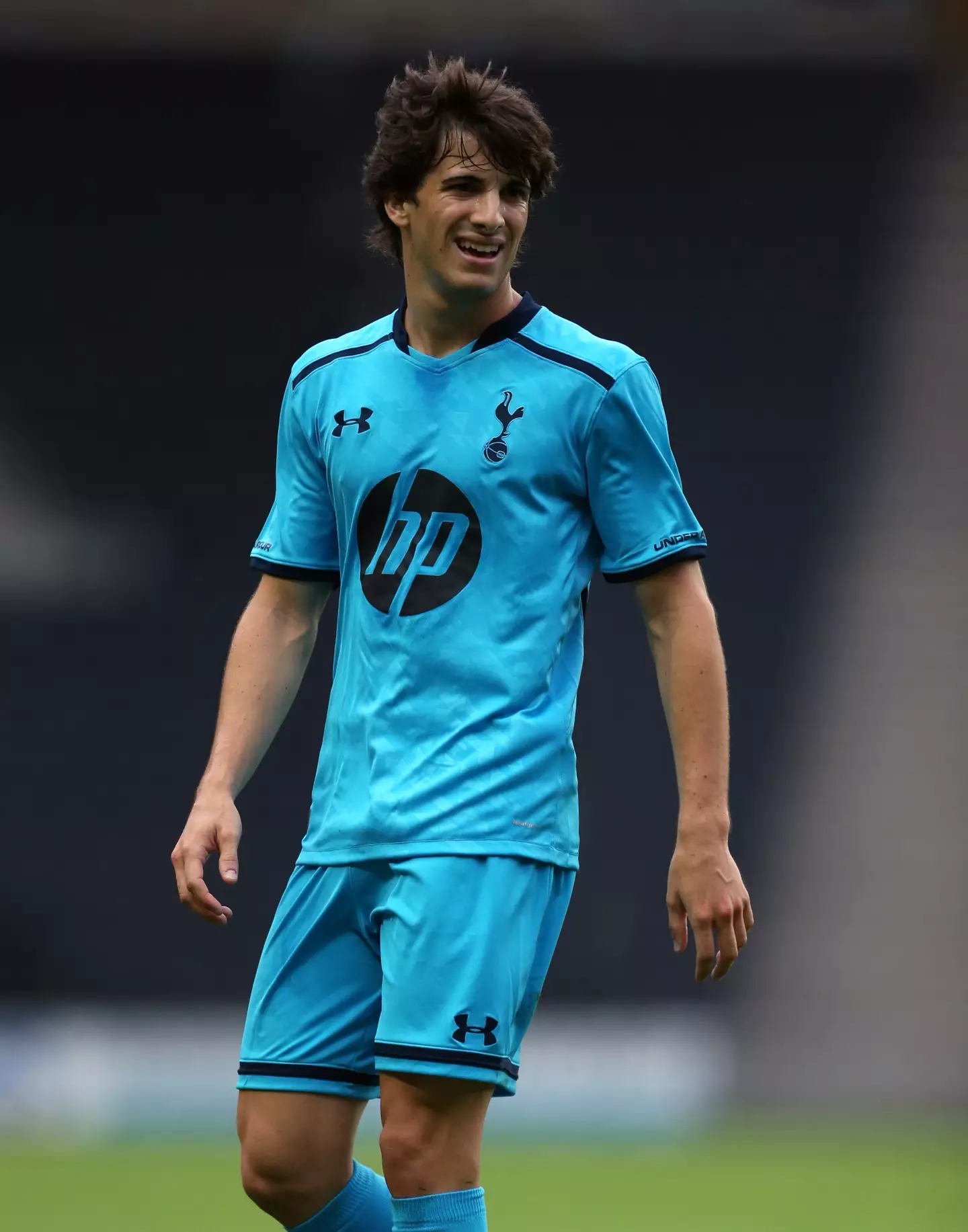 Cristian Ceballos spent time at Tottenham Hotspur after leaving Barcelona. Image: Getty