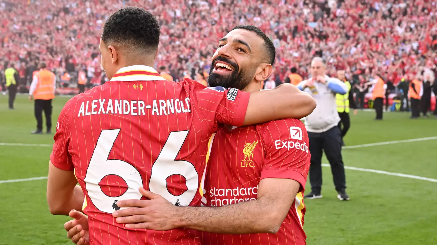 Mo Salah's farewell message to Trent Alexander-Arnold has got fans talking as hidden 'threat' claim made