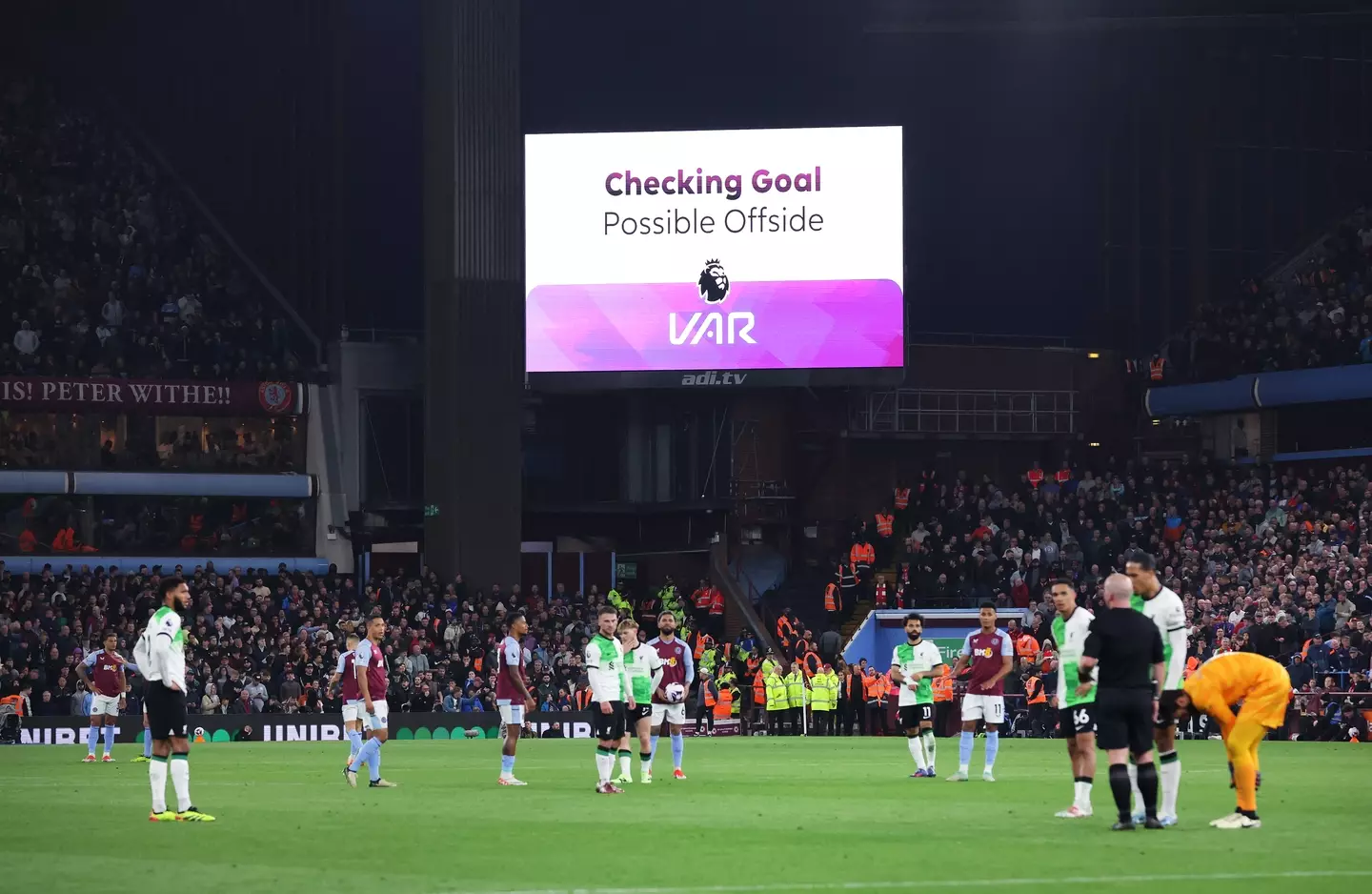 The introduction of automated offsides is set to be delayed (Getty)