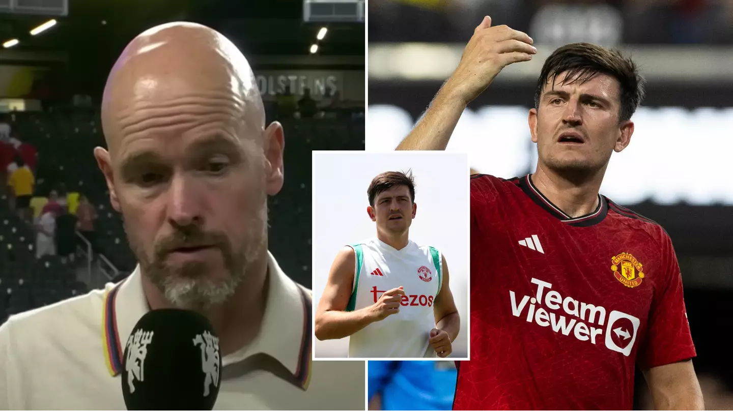 Erik ten Hag names two things Harry Maguire must do to return to the Man Utd first-team