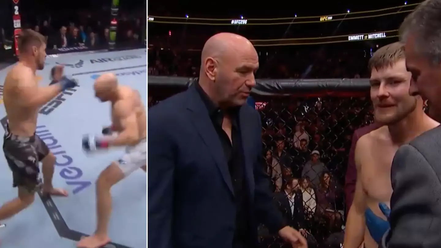 Josh Emmett sends Bryce Mitchell to the shadow realm with scary one-punch knockout