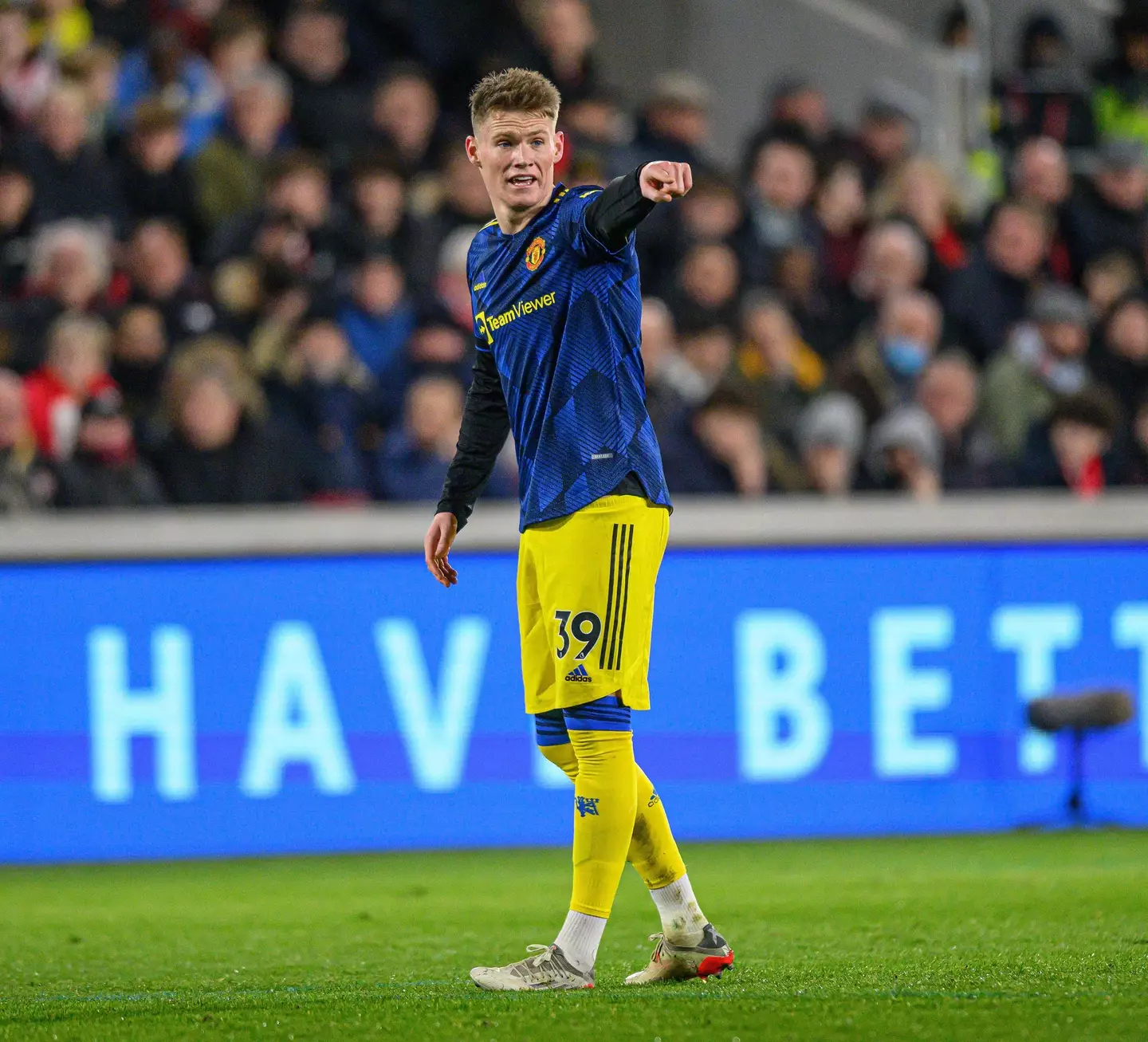 Scott McTominay of Manchester United. (Alamy)