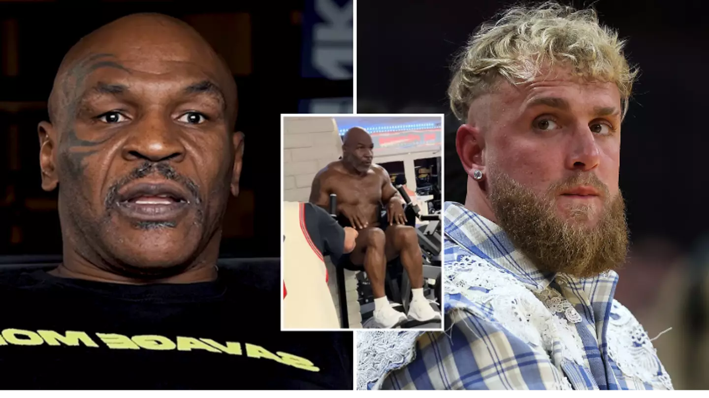Mike Tyson sends ominous five-word warning to Jake Paul as new training footage released