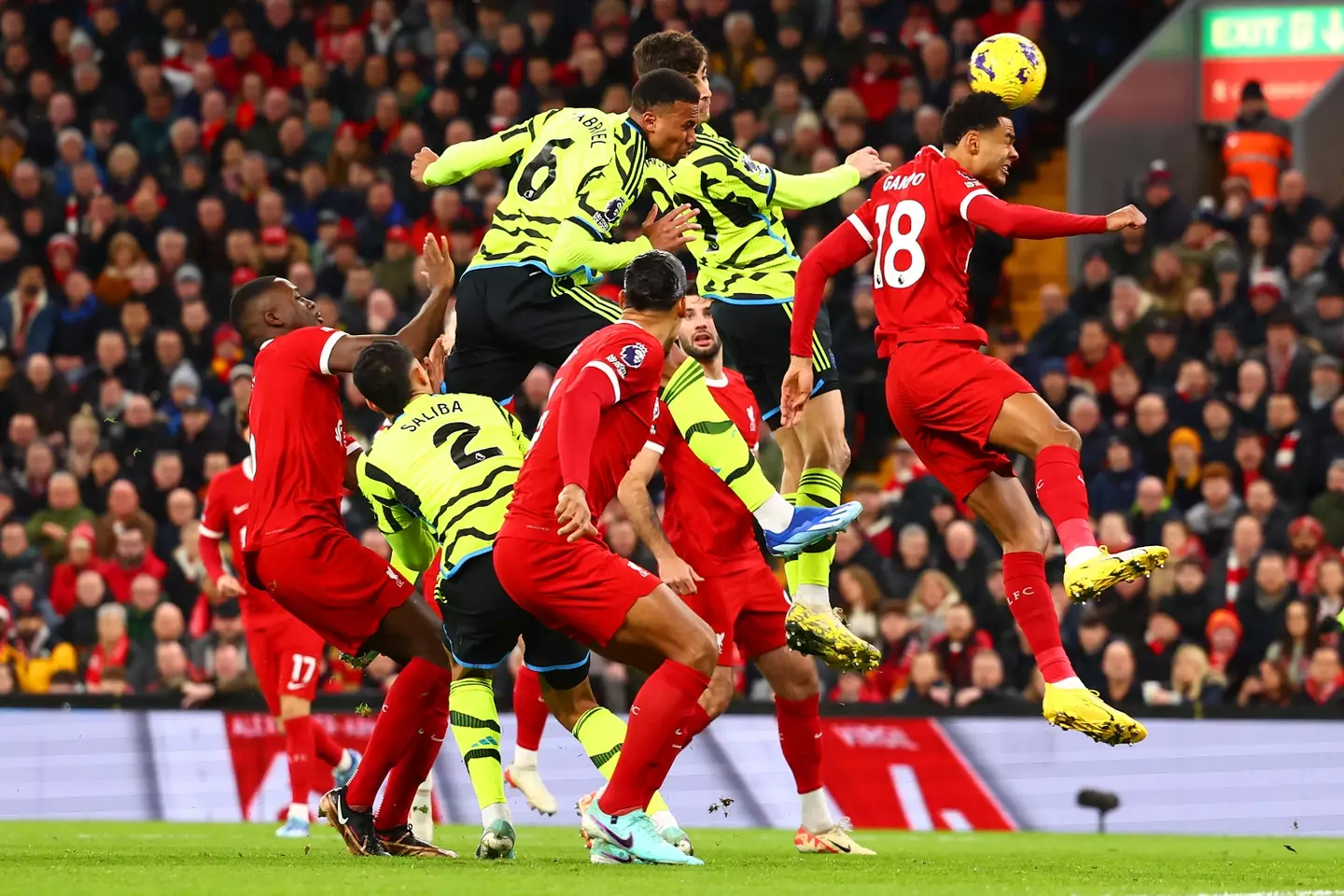 Liverpool play Arsenal in the FA Cup today. (