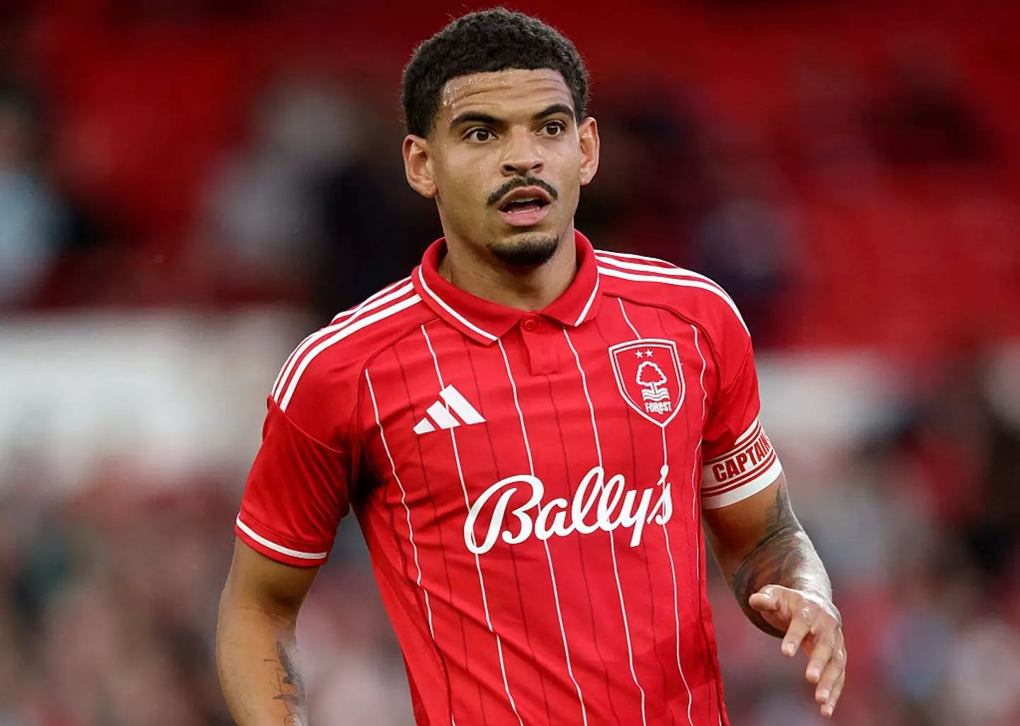 Morgan Gibbs-White signed a new contract with Nottingham Forest last month. (Image: Getty)