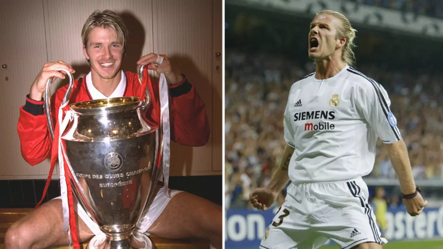 David Beckham names the greatest player he ever played alongside as Man Utd teammates snubbed
