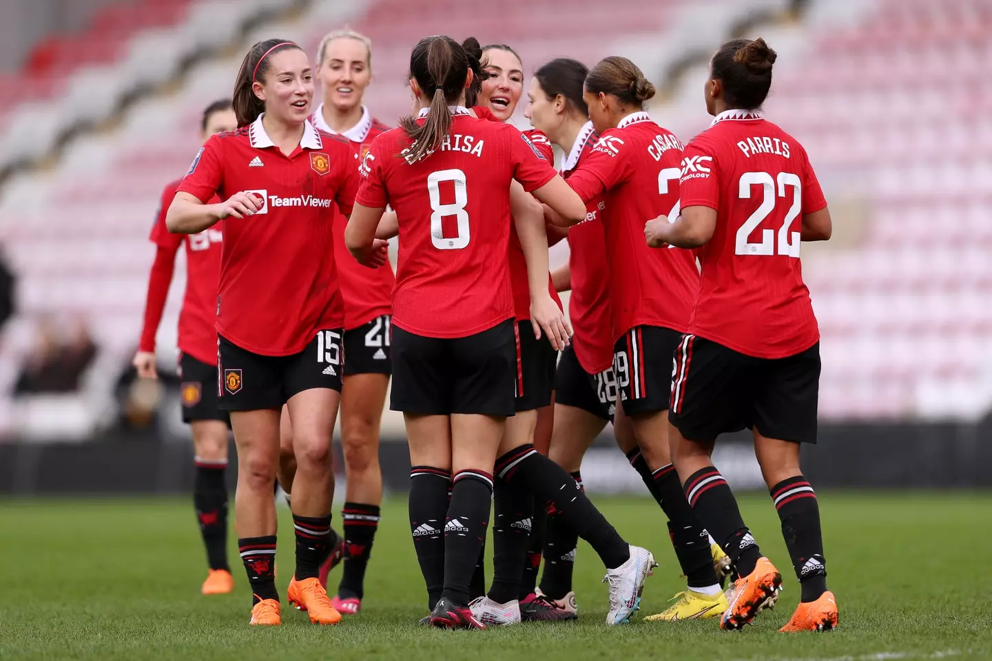Alan Brazil and Shebahn Aherne clashed over Manchester United's woman's team. Image: Getty