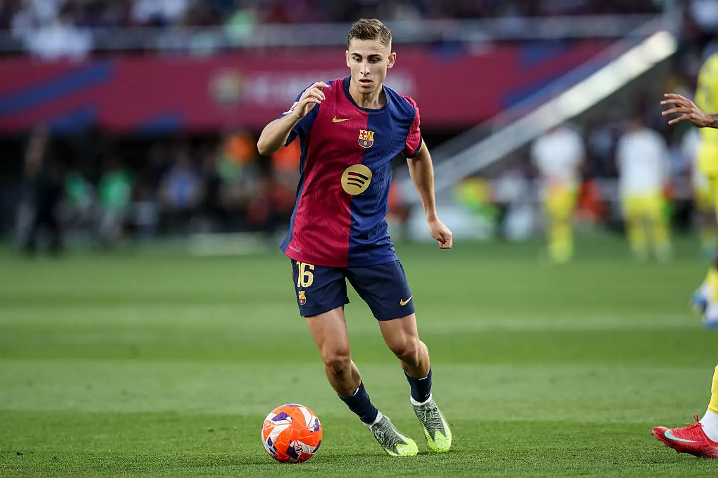 Fermin Lopez in action for Barcelona (Credit:Getty)
