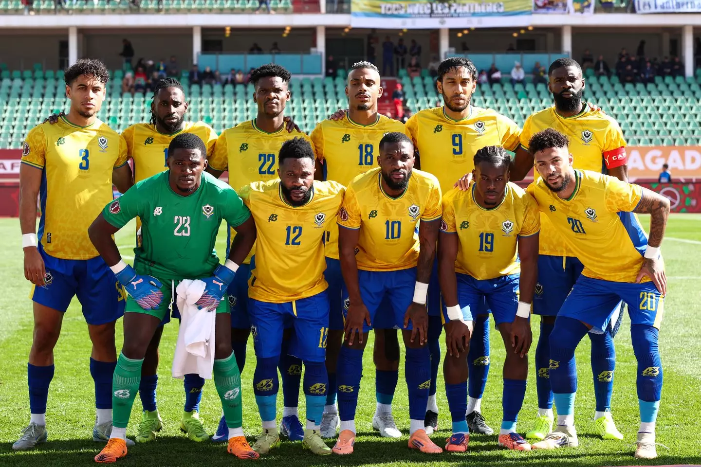 Gabon's government has suspended the national football team until further notice following their Africa Cup of Nations elimination. Image: Getty