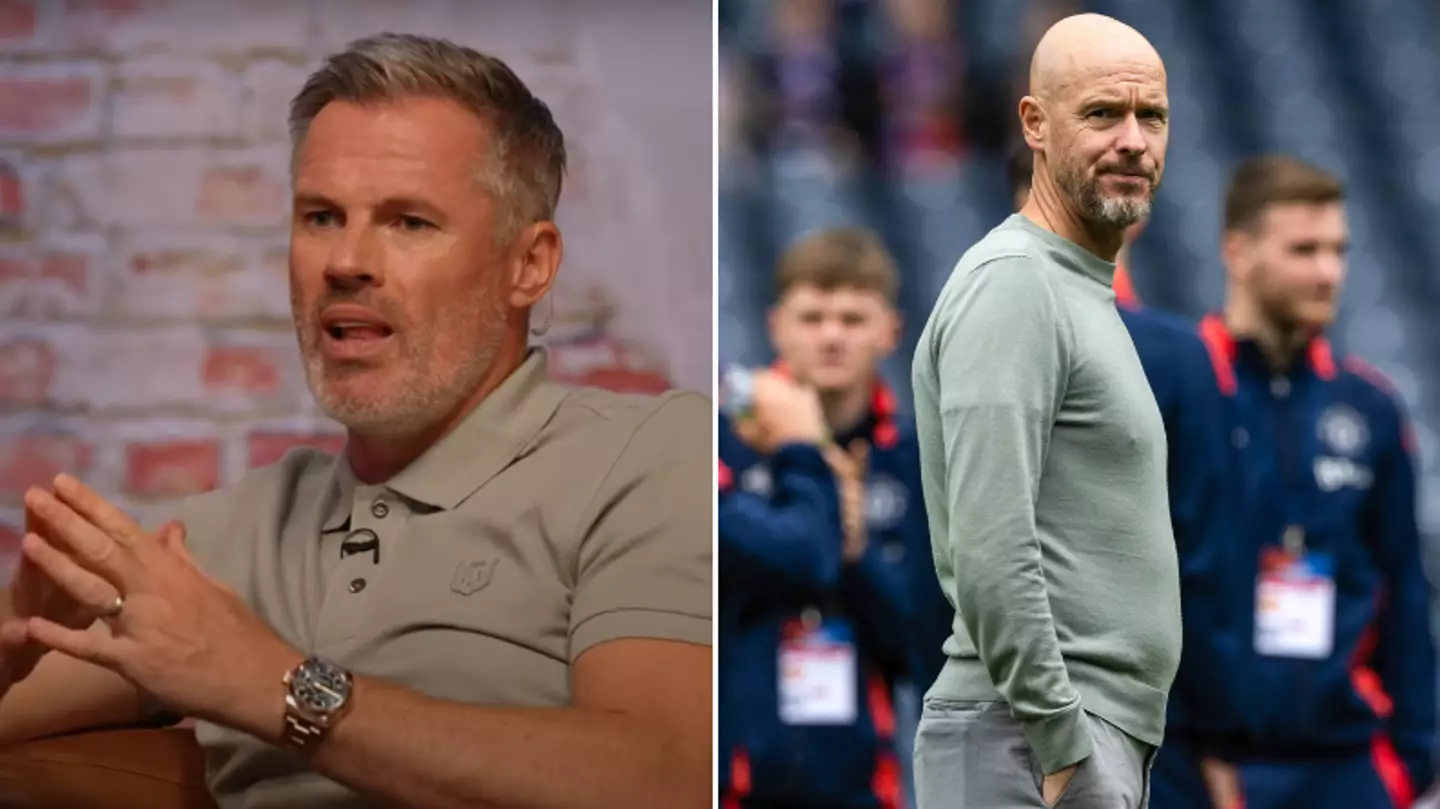 Jamie Carragher aims dig at Erik ten Hag after making bold prediction about Man Utd manager's future