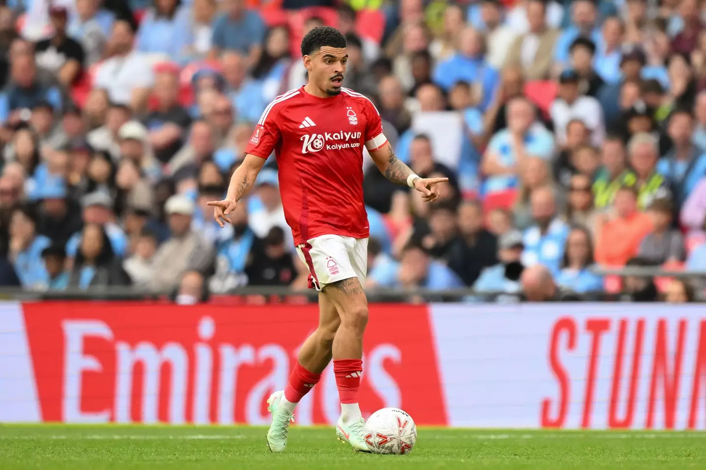 Morgan Gibbs-White is one of Manchester City's 'priority' transfer targets. Image: Getty