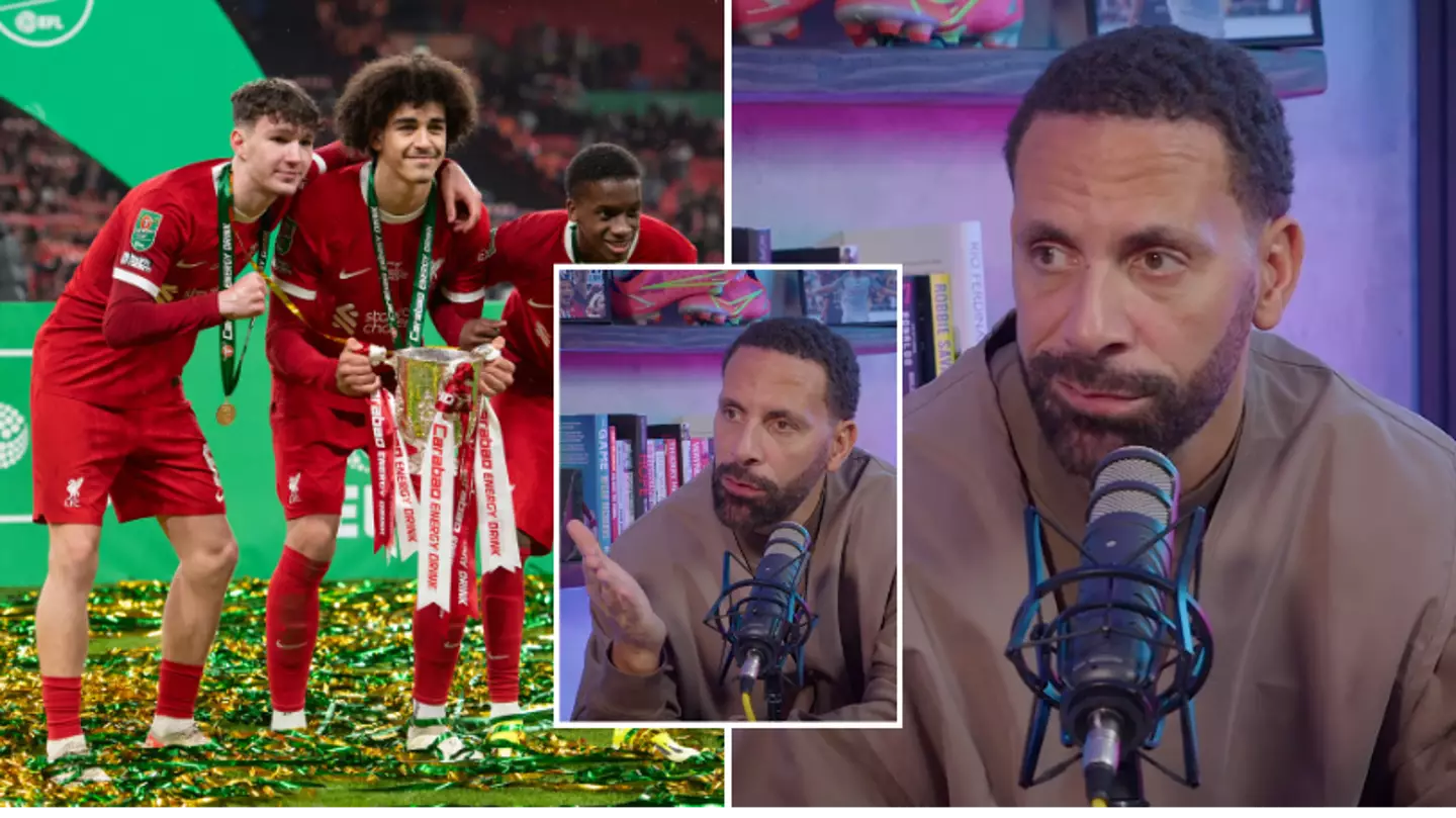 Rio Ferdinand branded 'bitter' by Liverpool fans after Carabao Cup final comments