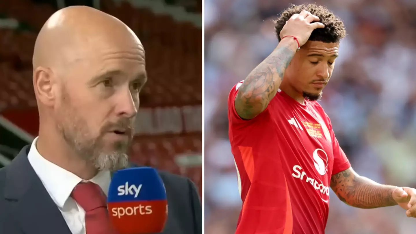 Fans think Jadon Sancho's Manchester United career is over after Erik ten Hag's post-match comments