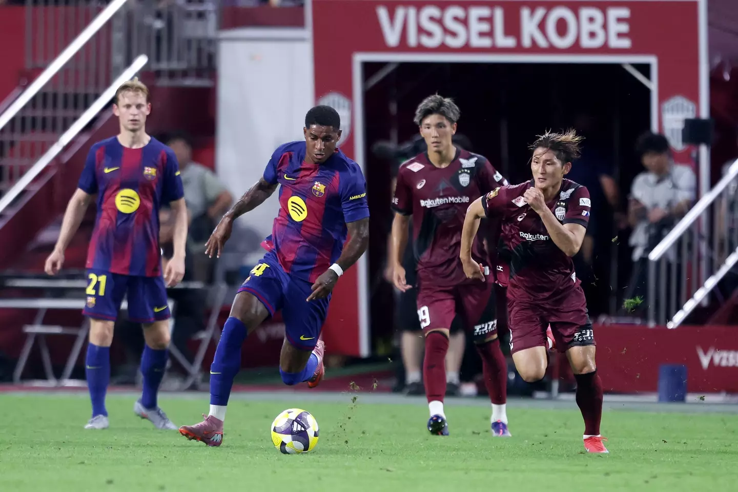 Marcus Rashford at Barcelona (Image: Paul Miller / Stringer via Getty)