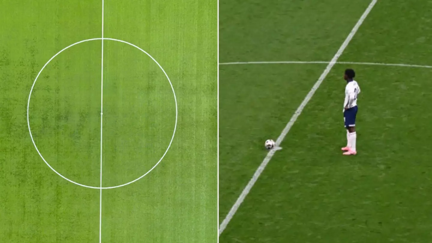 Fans are only just realising what the centre circle is actually used for in football