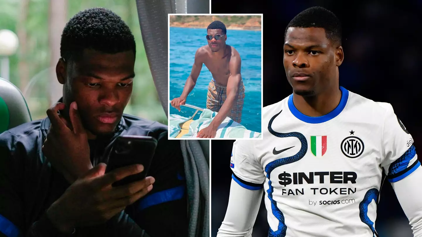 Denzel Dumfries 'Insulted' His Inter Milan Teammates With A Truly Bizarre Food Combination In Training
