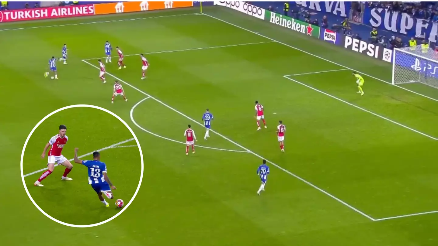 FC Porto forward Wenderson Galeno scores 93rd minute winner against Arsenal and it's a beauty