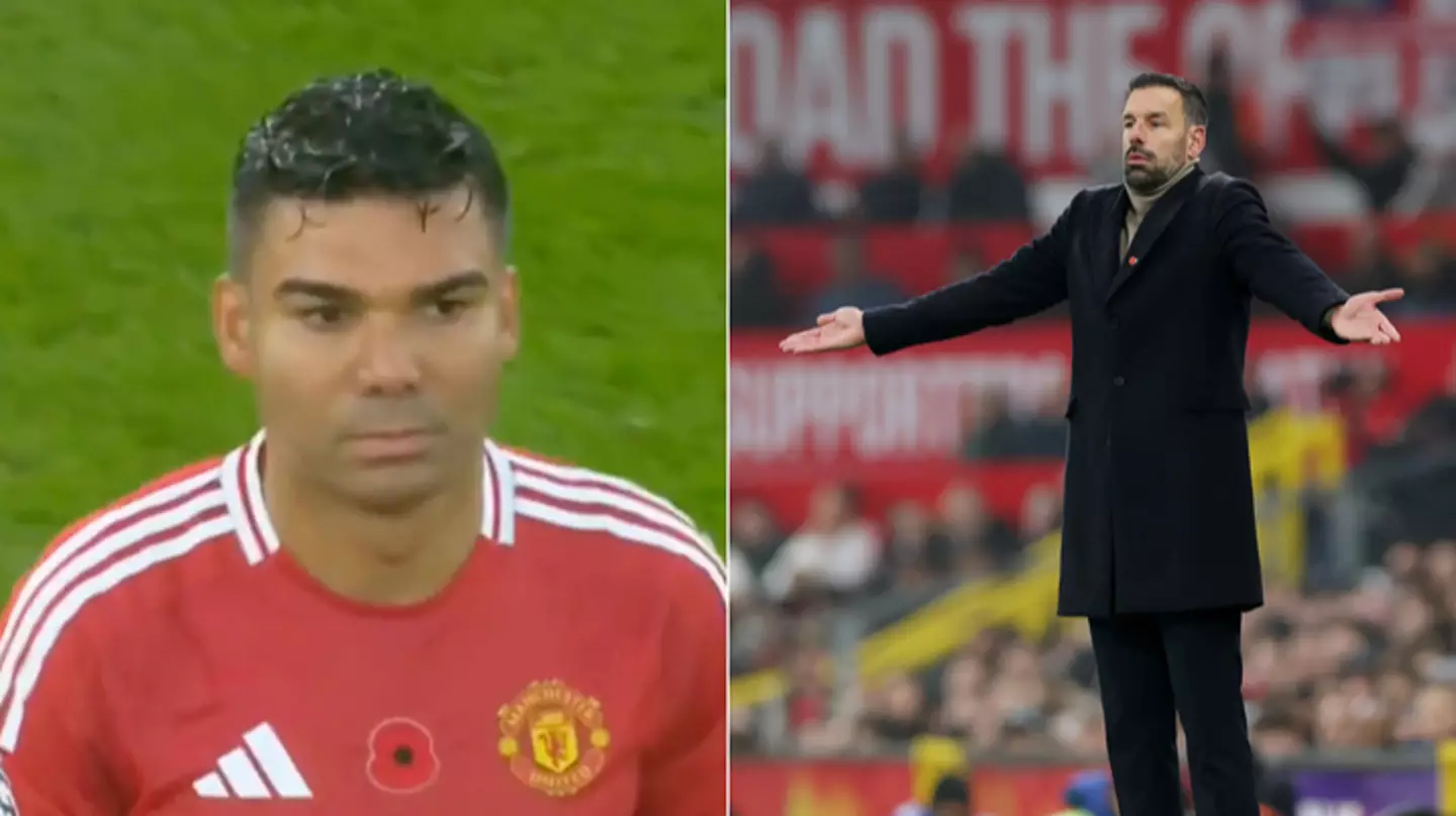 Man Utd pundit spots what Casemiro did after being substituted by Ruud van Nistelrooy and it speaks volumes