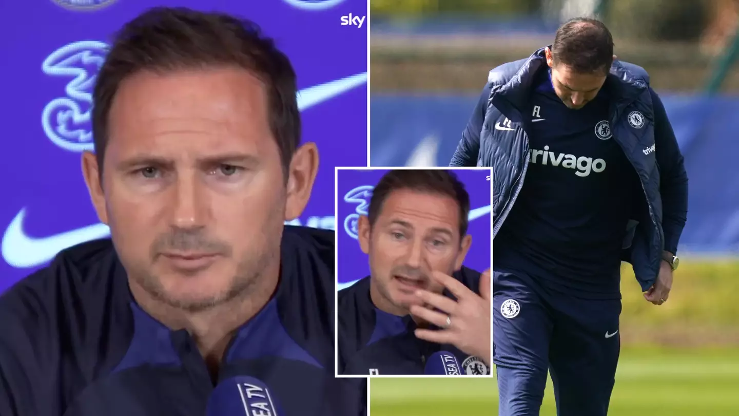 Chelsea boss Frank Lampard accused of taking a dig at club