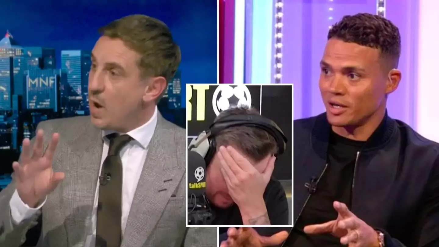 Gary Neville appears to take aim at Jermaine Jenas and Jamie O'Hara after Spurs criticism