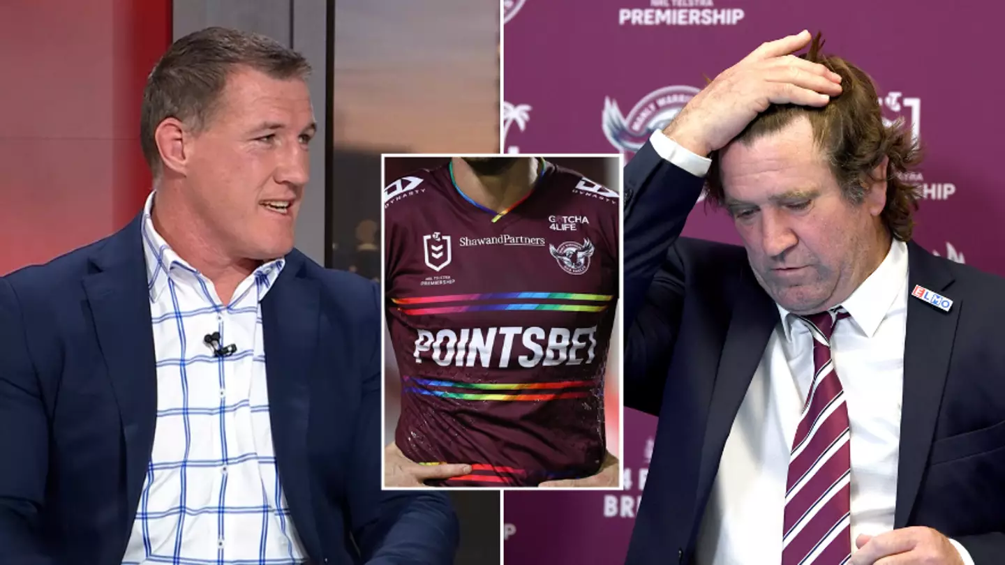 Paul Gallen blames Manly's slump in form on the rainbow pride jersey saga