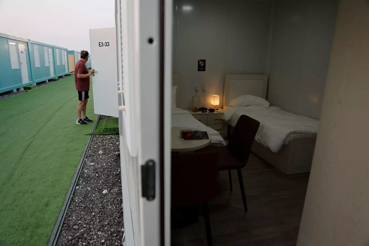 Fan accommodation at the World Cup in Qatar has come under scathing criticism. Image: Alamy