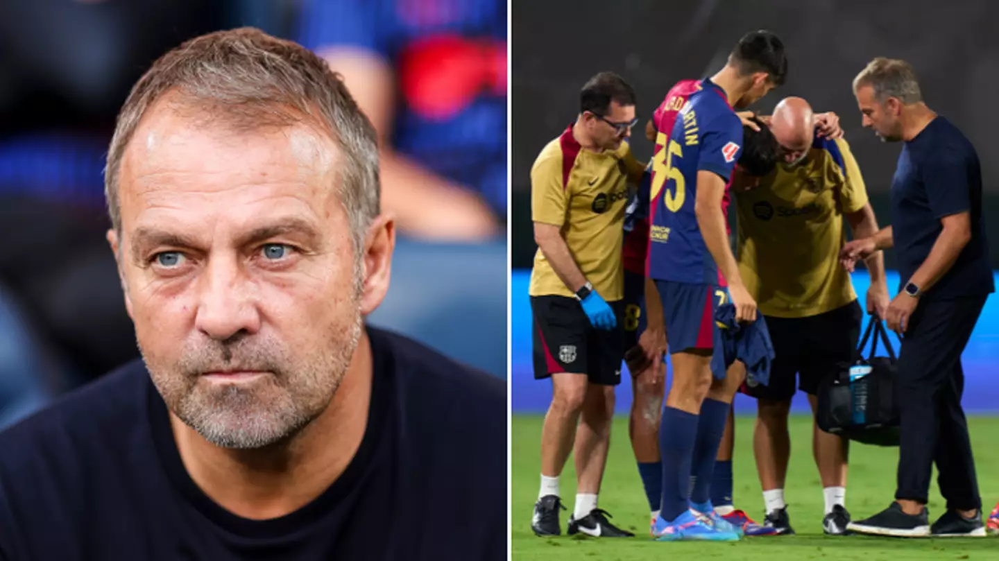 Hansi Flick includes Premier League star in his dream three-man shortlist to replace injured Barcelona star, he's aiming very high
