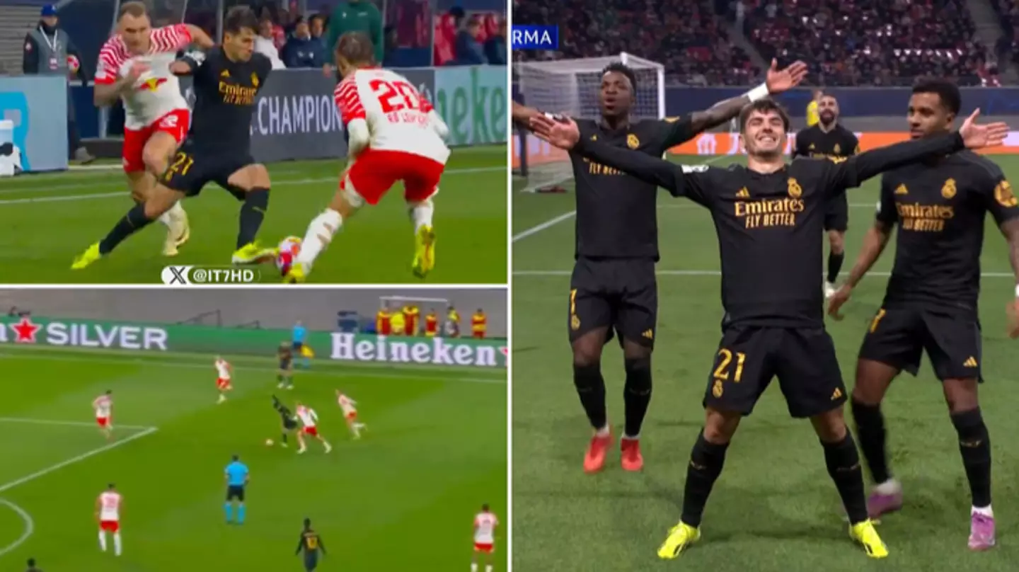 Brahim Diaz scores stunning solo goal for Real Madrid against RB Leipzig