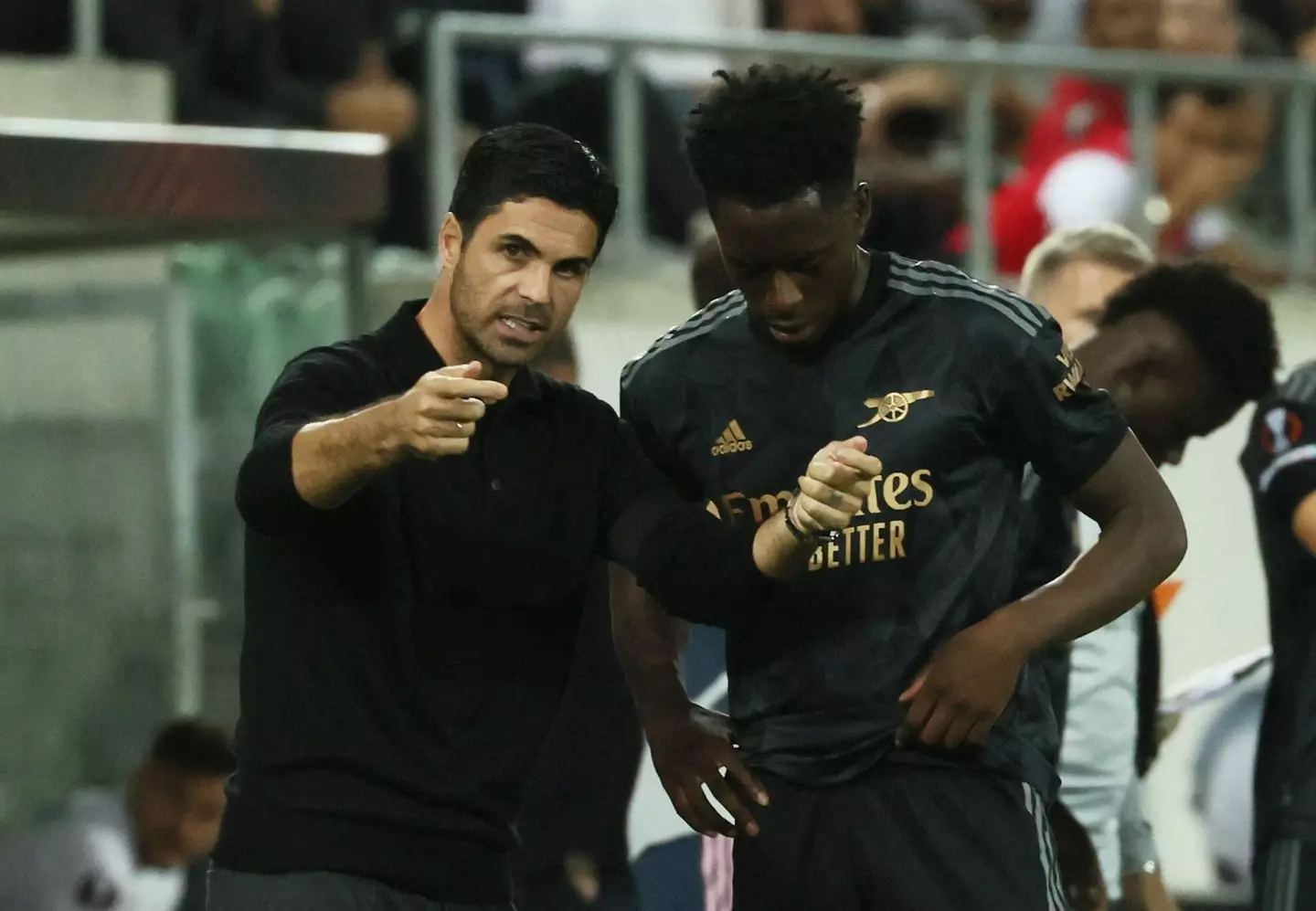 Arsenal have turned down a loan move for Lokonga at Arteta's request. (Image