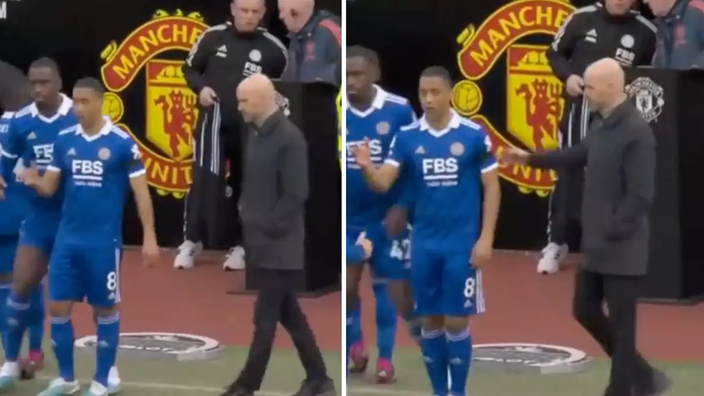 Man United fans spot Erik ten Hag's moment with Youri Tielemans and get seriously excited