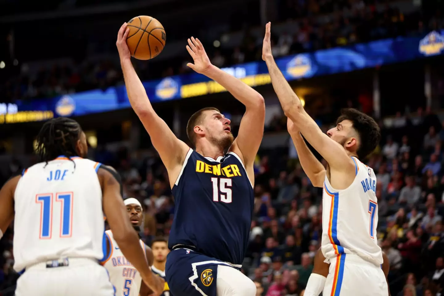 Denver Nuggets beat Miami Heat 135-122 on Saturday. (Image: Getty)