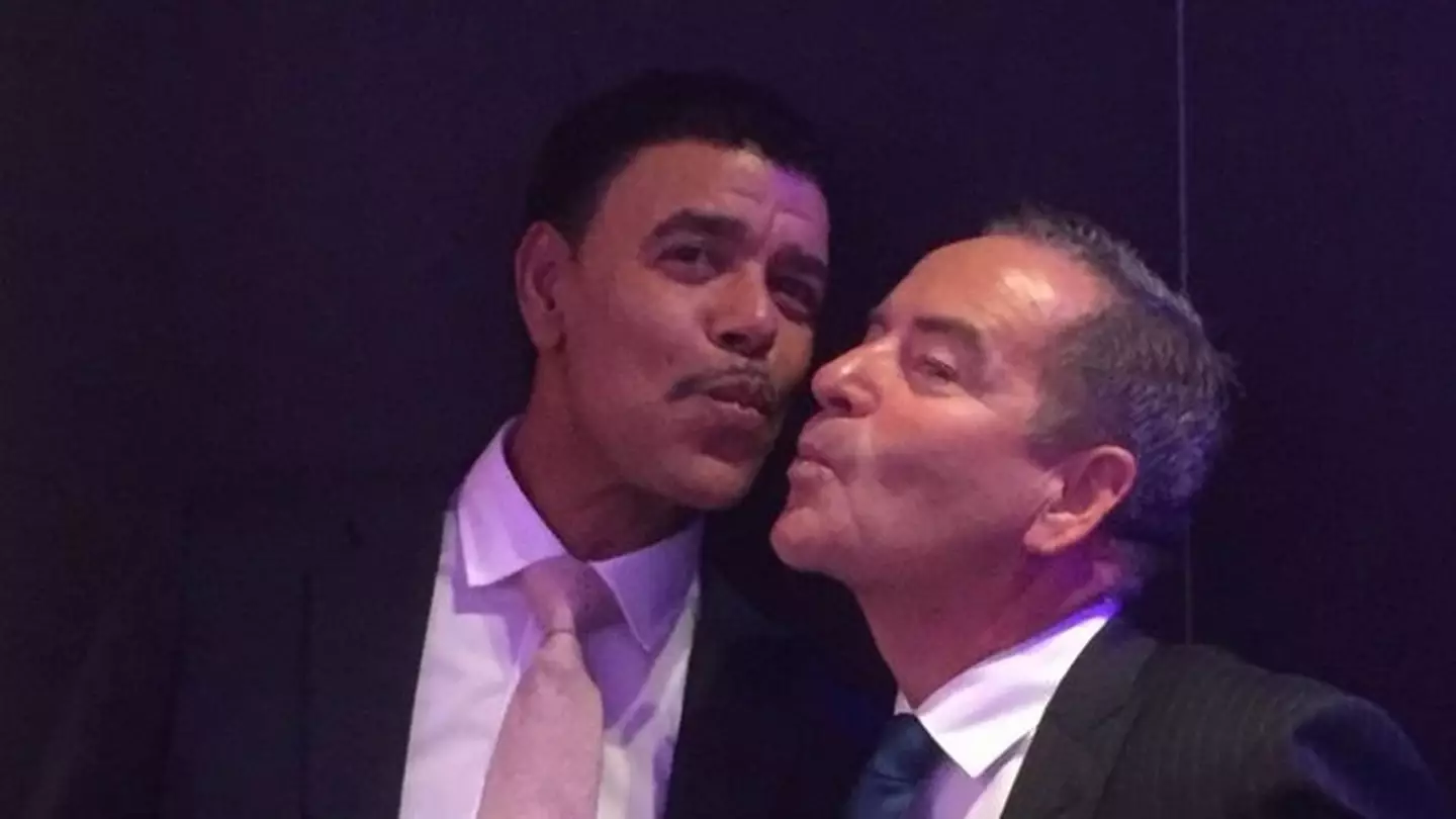 Chris Kamara had to get one over on his co-host.