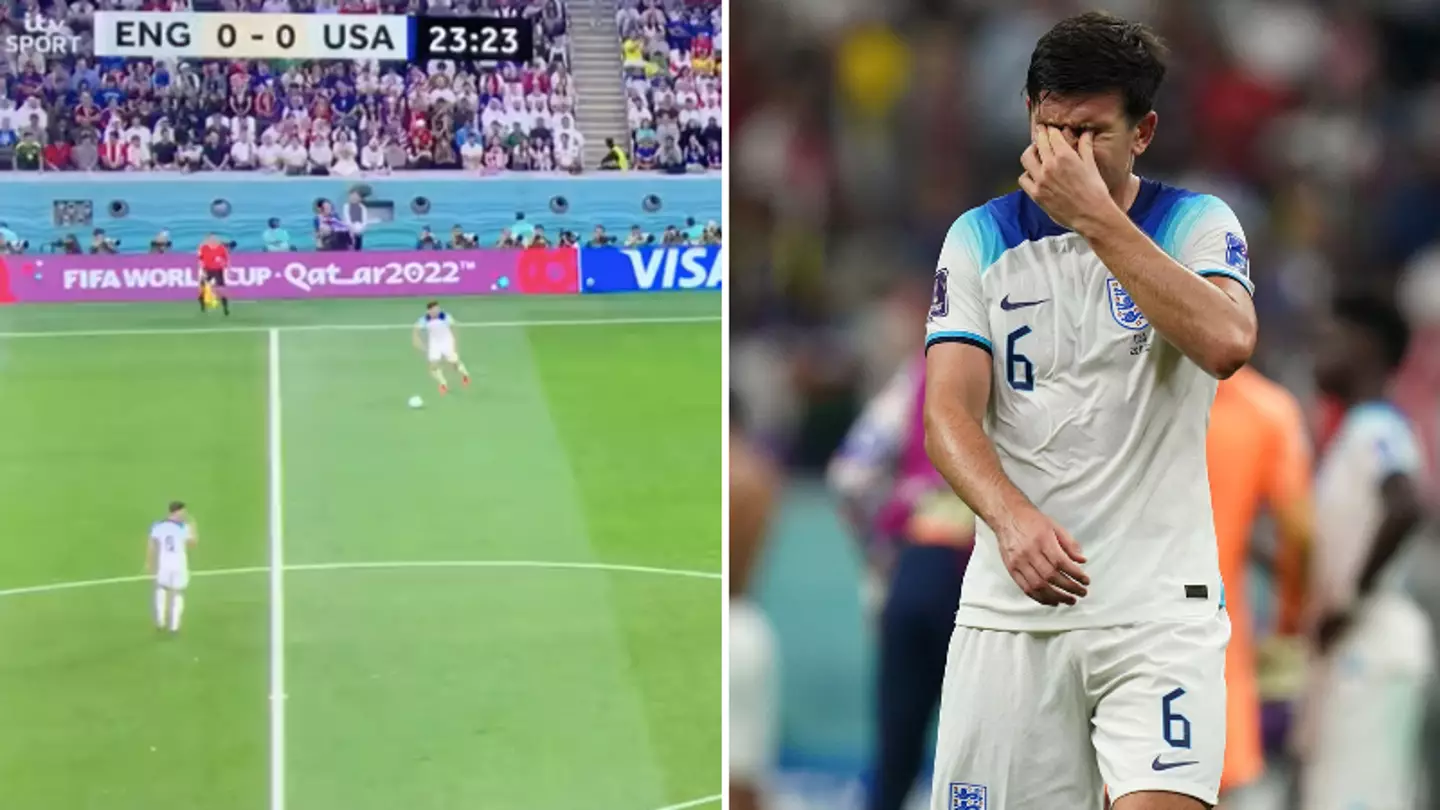 Harry Maguire was constantly heckled by American fan who told him he 'sucked' in England's 0-0 draw with the United States