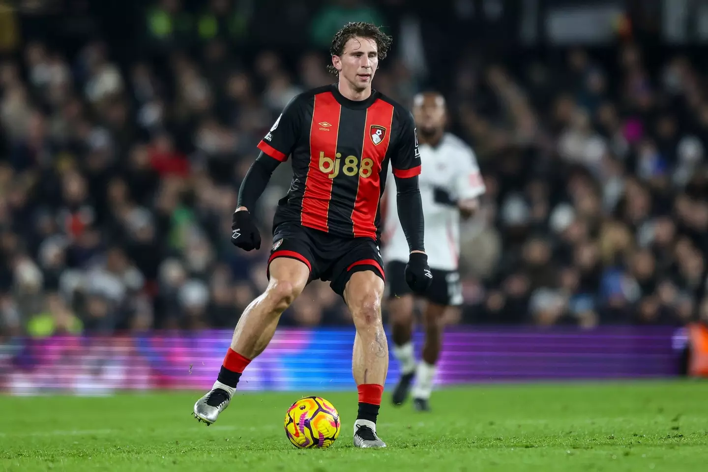 Illya Zabarnyi in action for Bournemouth. Image: Getty