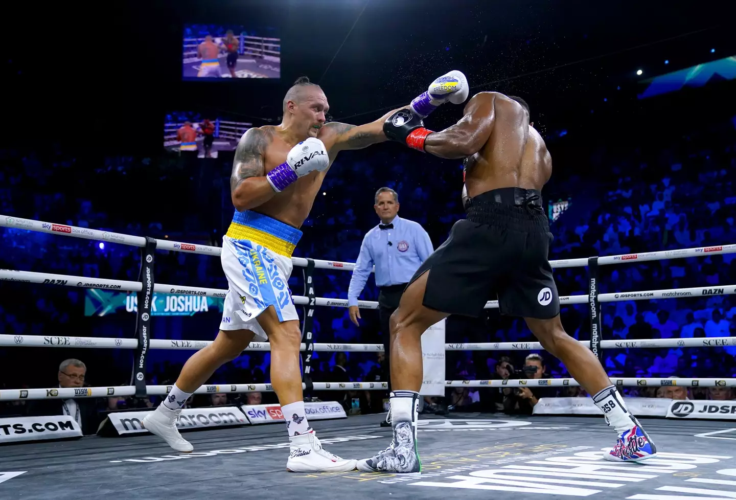 Usyk put on a brilliant performance. Image: Alamy