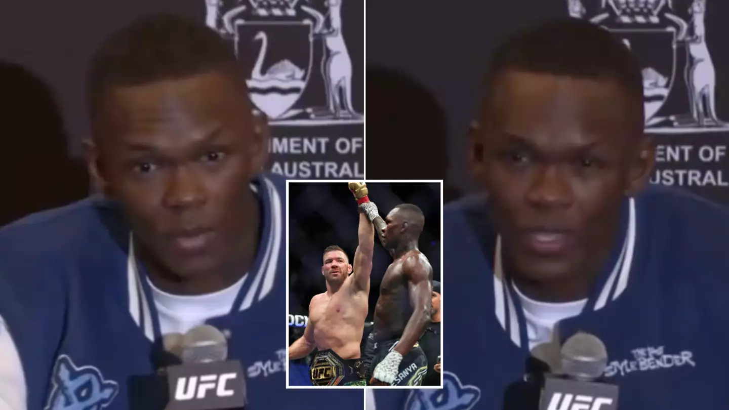 Fans claim Israel Adesanya has ‘lost his aura’ after UFC 305 post-fight interview nobody saw coming