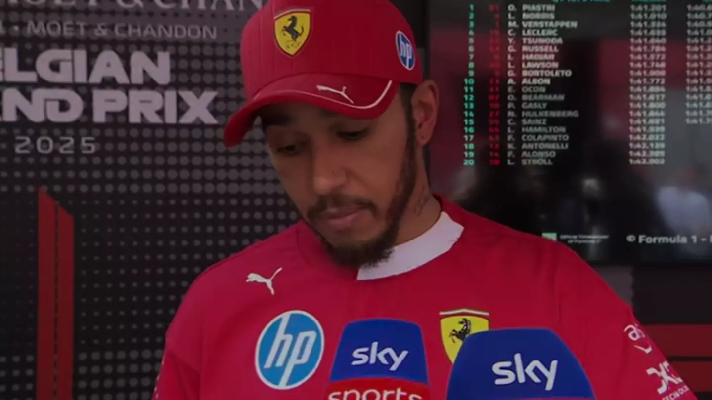 Fans think Lewis Hamilton has hit rock bottom as 'heartbreaking' interview emerges after dismal qualifying at Belgian GP
