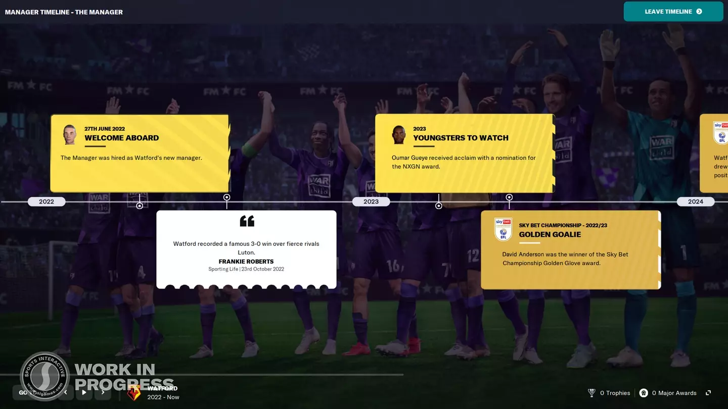 Image credit: Sports Interactive/Football Manager 2023