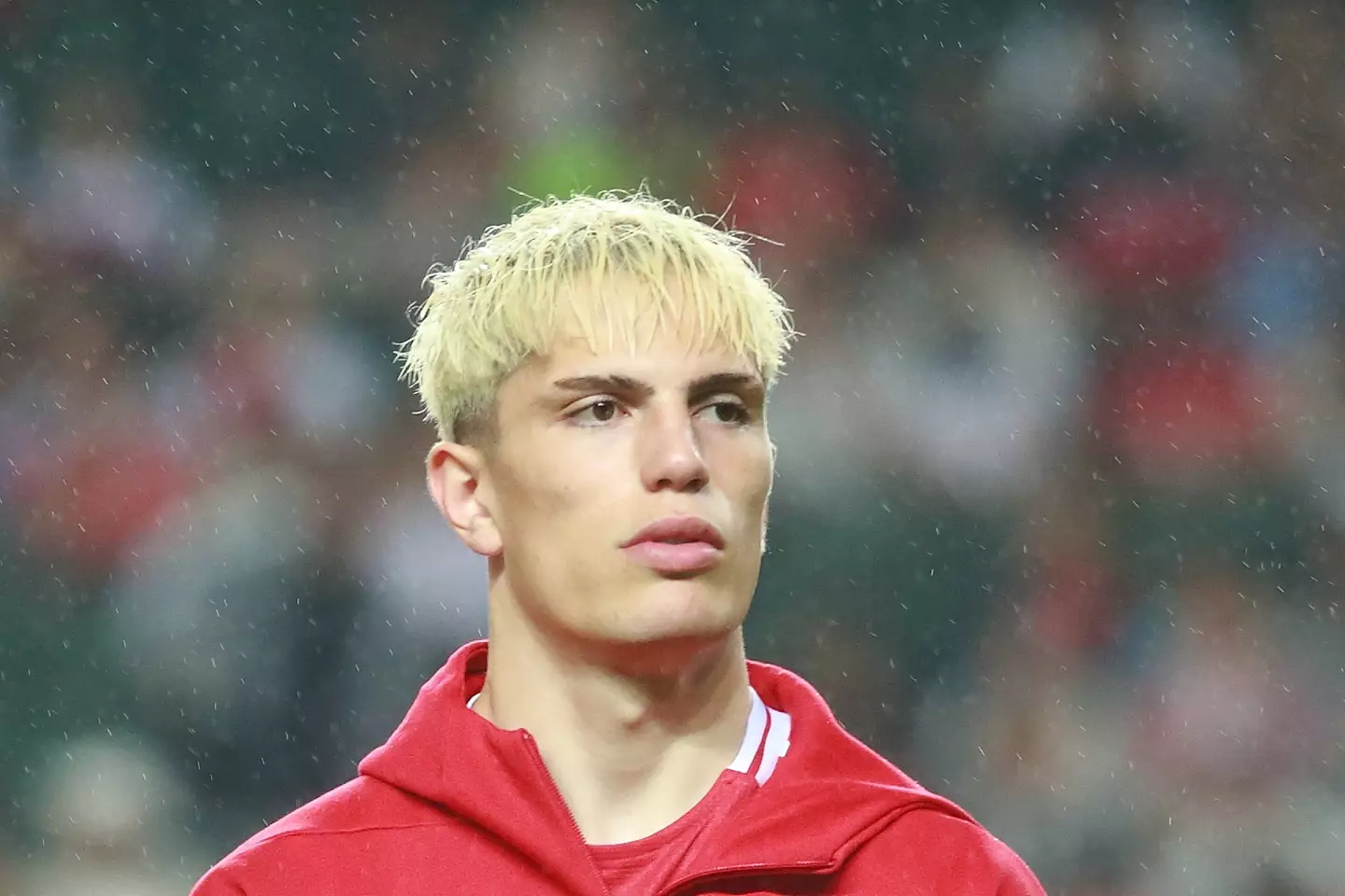 Alejandro Garnacho has also been linked with a move away from Old Trafford. Image: Getty