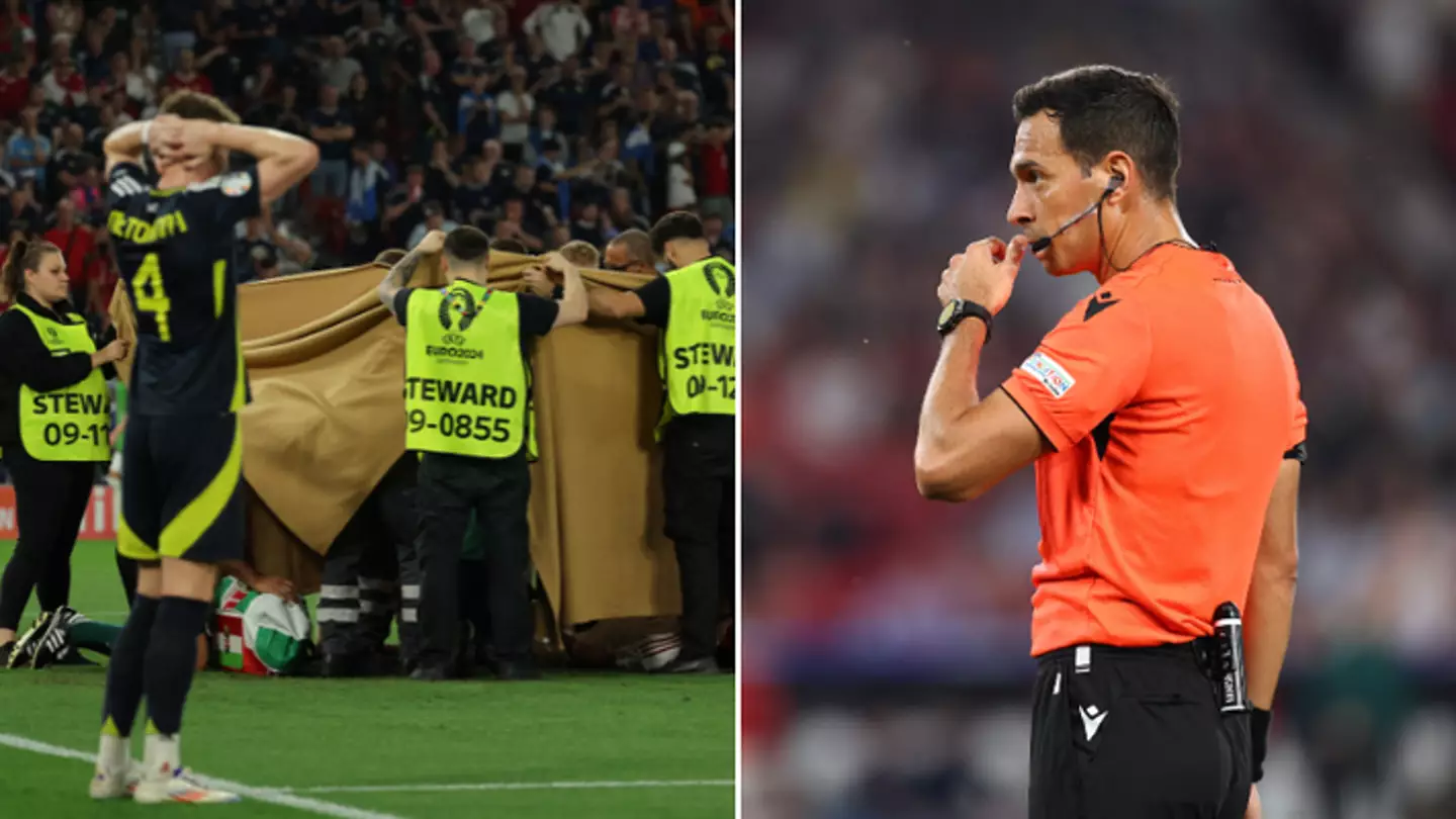 Scotland vs Hungary stopped after medical emergency involving Barnabas Varga