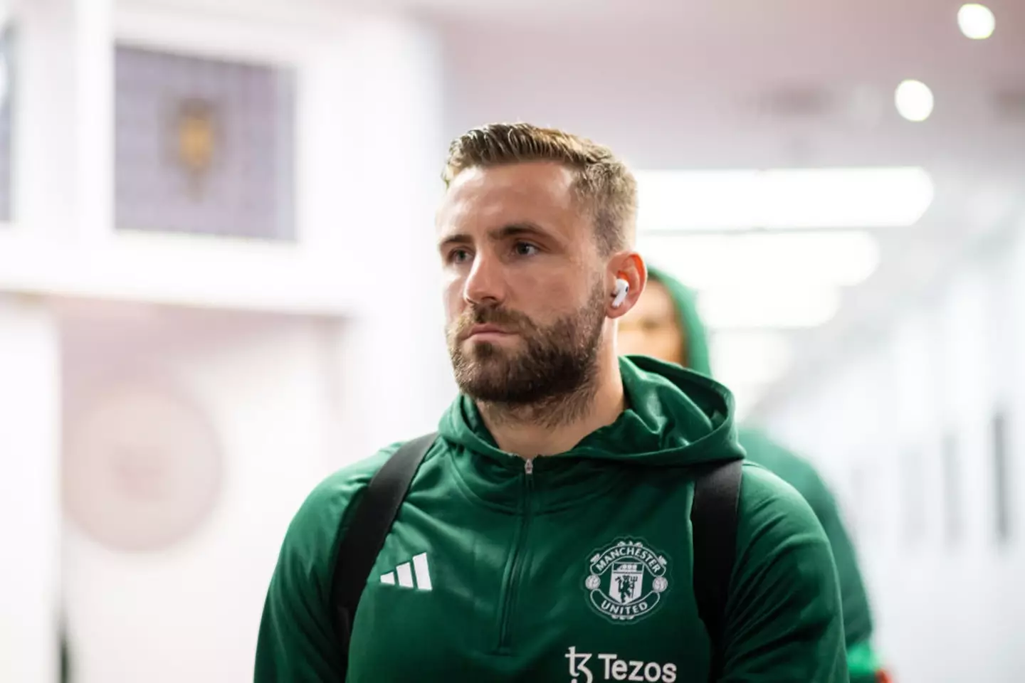 Manchester United defender Luke Shaw pictured (