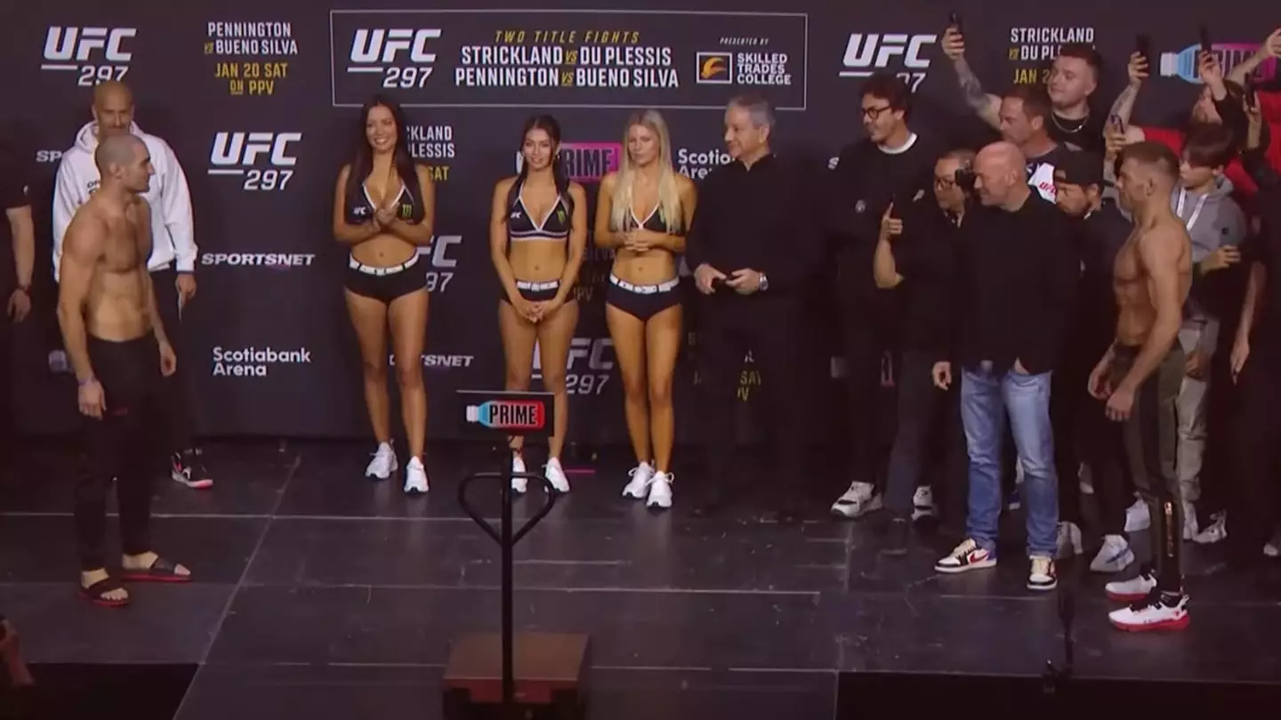 Sean Strickland and Dricus Du Plessis involved in the ‘most bizarre face-off in UFC history’, Dana White got involved